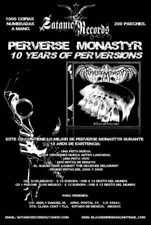 PERVERSE MONASTYR Black Metal Years