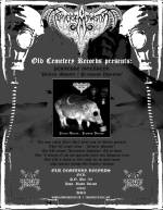 PERVERSE MONASTYR Black Metal Flyer